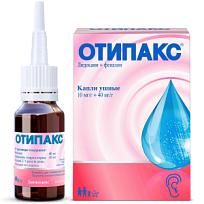 Купить: Отипакс 15 мл капли ушные