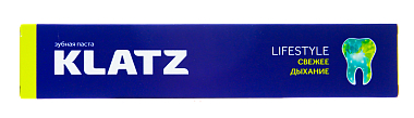 Купить Klatz Lifestyle 75 мл паста зубная свежее дыхание