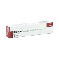 Купить: Элоком 0,1% 15 г мазь для наружного применения