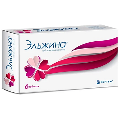 Купить Эльжина 6 шт таблетки вагинальные