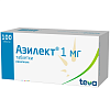Купить Азилект 1 мг 100 шт таблетки