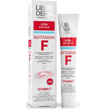 Купить Librederm Витамин F 50 мл крем жирный
