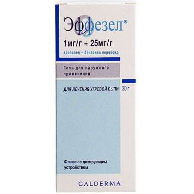Купить Эффезел 30 г гель