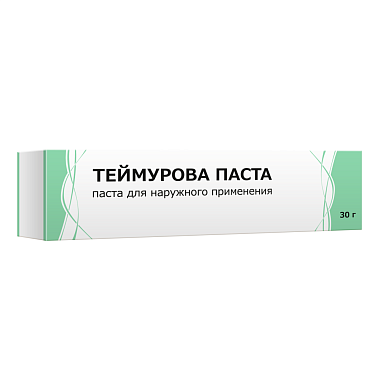 Купить Теймурова паста 30 г паста для наружного применения