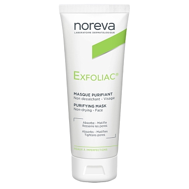 Купить Noreva Exfoliac 50 мл маска для лица отшелушивающая