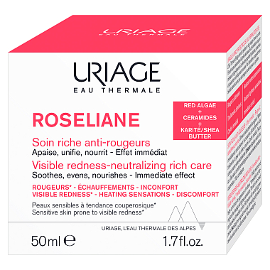 Купить Uriage Roseliane 50 мл крем против покраснений насыщенный