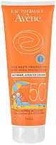 Купить: Avene 250 мл детское молочко солнцезащитное SPF50+