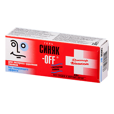 Купить Доктор Биокон Синяк-OFF 30 мл гель без тонирующего эффекта