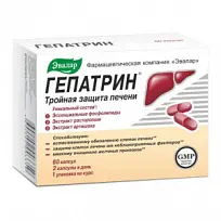 Купить: Гепатрин 330 мг 60 шт капсулы