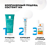 Купить La Roche-Posay Effaclar  200 мл гель микроотшелушивающий очищающий  для умывания жирной проблемной кожи лица и тела от прыщей и постакне