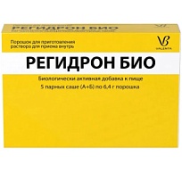 Купить: Регидрон Био 6,4 г 5 шт порошок для приготовления раствора для приема внутрь