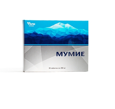 Купить Мумие 200 мг 30 шт таблетки