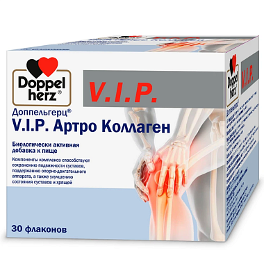 Купить Доппельгерц VIP Артро Коллаген 25 мл 30 шт флакон
