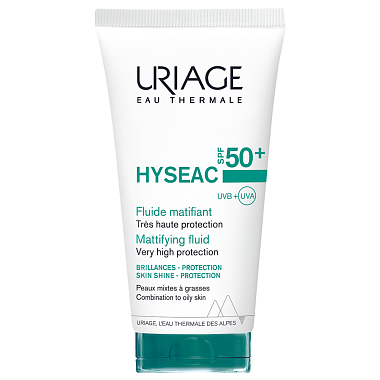 Купить Uriage Hyseac SPF 50+ 50 мл эмульсия солнцезащитная