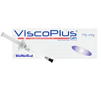 Купить: Viscoplus 2,5 % 3 мл протез синовиальной жидкости раствор для внутрисуставного введения шприц одноразовый
