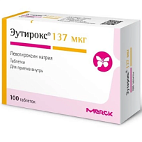 Купить: Эутирокс 137 мкг 100 шт таблетки