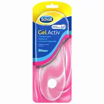 Купить: Scholl GelActiv стельки гелевые для обуви на плоской подошве