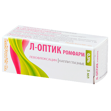 Купить Л-Оптик 0,5 % 5 мл капли глазные флакон