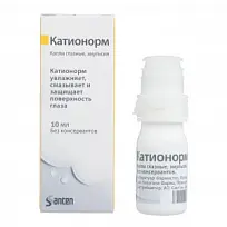 Купить: Катионорм 10 мл 1 шт капли глазные