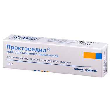 Купить Проктоседил мазь д/мест примен 10г