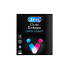 Купить Durex Dual Extase 3 шт презервативы с анестетиком