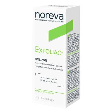 Купить Noreva Exfoliac 5 мл карандаш роликовый для проблемной и жирной кожи