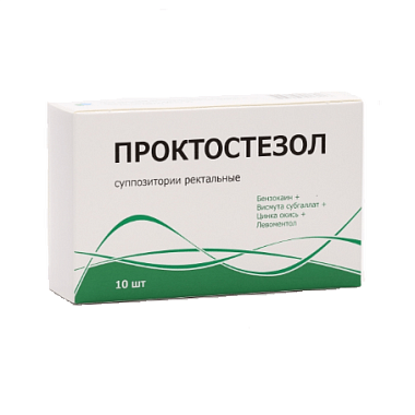 Купить Проктостезол 10 шт суппозитории ректальные