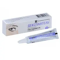 Купить: Декспантель 5 % 5 г гель для глаз