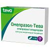 Купить Омепразол-Тева 20 мг 28 шт капсулы кишечнорастворимые