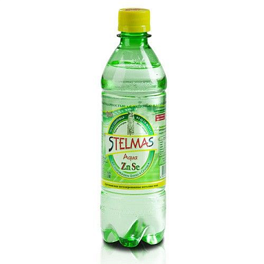 Купить Стэлмас Zn Se 0,6 л вода питьевая негазированная цинк селен пэт