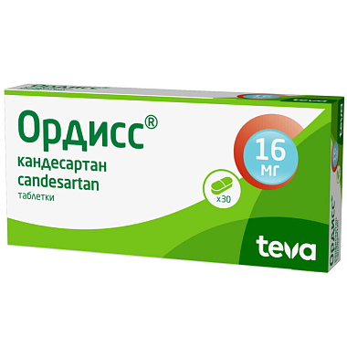 Купить Ордисс 16 мг 30 шт таблетки