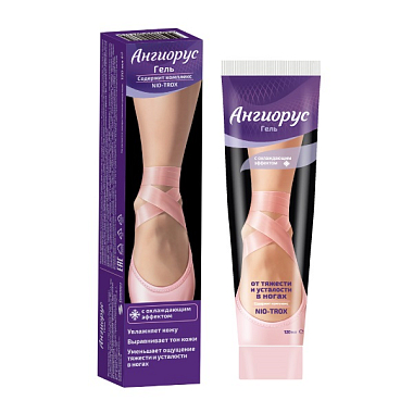 Купить Ангиорус 120 мл гель для ног