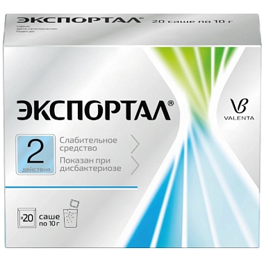 Купить Экспортал 10 г 20 шт порошок для приготовления раствора для приема внутрь пакет