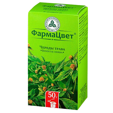 Купить Череда трава 50 г пачка