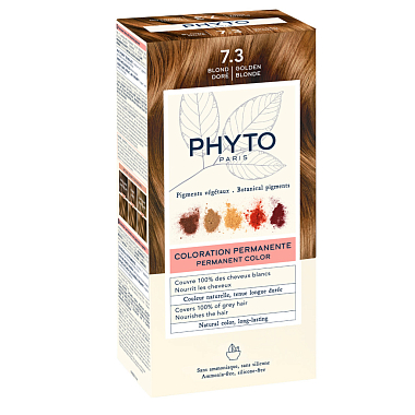 Купить Phyto color №7.3 (золотистый блонд) краска для волос