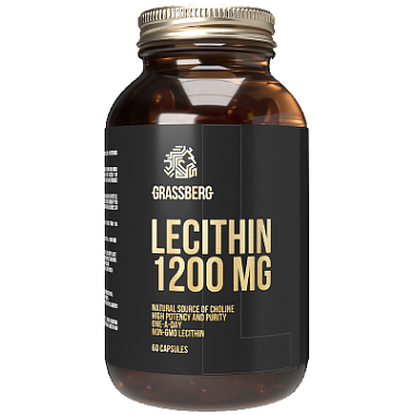 Купить Grassberg Lecithin 1200 мг 60 шт капсулы