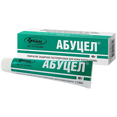 Купить Абуцел 45 г покрытие защитное пастообразное для кожи вокруг стомы