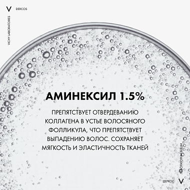 Купить Vichy Dercos Aminexil Intensive 5 21 шт средство против выпадения волос для мужчин ампулы