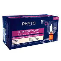 Купить: Phytosolba Phytocyane 5 мл 12 шт сыворотка против выпадения волос ампулы