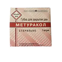 Купить: Метуракол 90 мм x 90 мм губка для закрытия ран