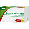 Купить Клопидогрел/АСК-Тева 100 мг + 75 мг 28 шт таблетки покрытые пленочной оболочкой