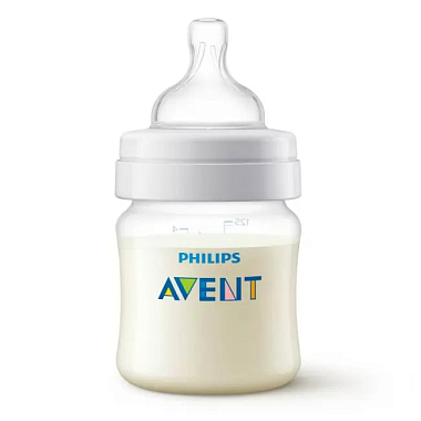 Купить Philips Avent Anti-colic SCF810/27 125 мл 2 шт бутылочка для кормления детская с клапаном Air-Free 0 мес+