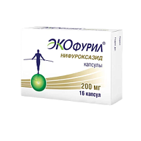 Купить: Экофурил 200 мг 16 шт капсулы