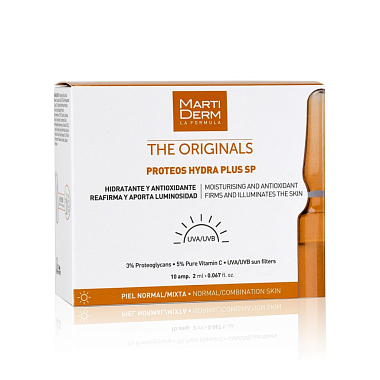 Купить Martiderm The Originals Proteos Hydra Plus 2 мл 10 шт сыворотка ампулы
