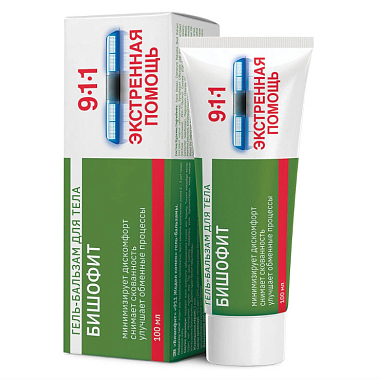 Купить 911 Бишофит 100 мл гель-бальзам для тела