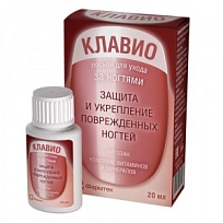 Купить: Клавио 20 мл лосьон для ухода за ногтями укрепление