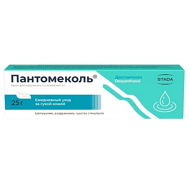 Купить Пантомеколь 5% 25 г крем для наружного применения
