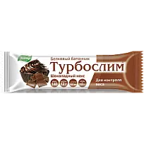 Купить: Турбослим 50 г батончик шоколадный кекс