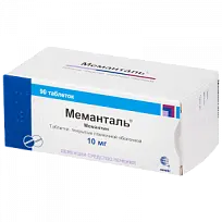 Купить: Меманталь 10 мг 90 шт таблетки покрытые пленочной оболочкой