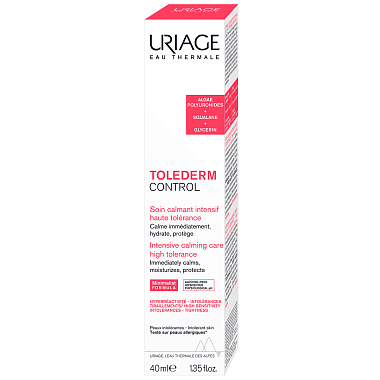 Купить Uriage Tolederm 40 мл крем интенсивный успокаивающий для гиперчувствительной кожи